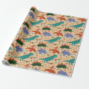Search for dinosaur birthday wrapping paper Modern