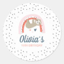 Search for sloth stickers Rainbow