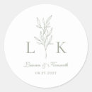 Search for leaf wedding stickers Classic