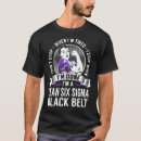 Search for six sigma tshirts Black