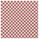 Search for red and white check fabric Geometric