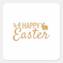 Search for gold easter bunny stickers Glitter