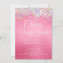 Search for cheers to 90 years invitations Pink