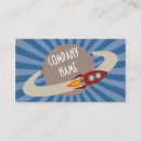Search for spaceships business cards Retro