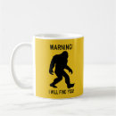 Search for finding bigfoot mugs Sasquatch