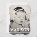 Search for vintage birth announcement cards Floral