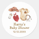 Search for rustic cowboy stickers Cowboy baby shower