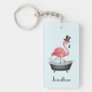Search for funny flamingo key rings Modern