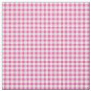 Search for pink and white gingham fabric Vintage