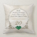 Search for 20th anniversary cushions Wife