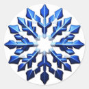 Search for snowflake stickers Blue