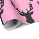 Search for deer head wrapping paper Modern