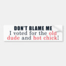 Search for blamed bumper stickers Palin