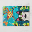 Search for bird lover postcards Cat