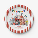 Search for vintage circus plates Come one come all