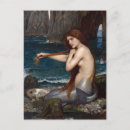 Search for mermaid paintings postcards Siren