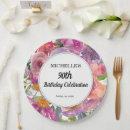 Search for 90th birthday plates Flowers