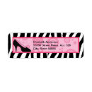 Search for fashionista return address labels Girly