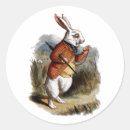 Search for rabbit wedding stickers Alice in wonderland