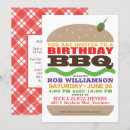 Search for barbeque birthday invitations Summer birthday party