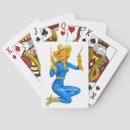 Search for wild west playing cards Cowgirl