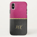 Search for gold leather iphone cases Pink