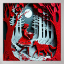 Search for little wolf posters Little red riding hood