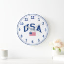 Search for american flag patriotic clocks United states flag