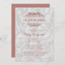 Search for marble graduation invitations University