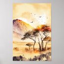 Search for african sunset art Safari