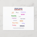 Search for subject postcards Teacher