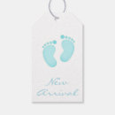 Search for new baby boy gift tags Footprints