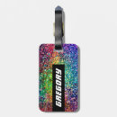 Search for glitter luggage tags Pattern