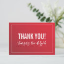 Search for burgundy thank you cards Minimal