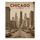 Search for retro chicago posters Skyline