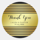 Search for striped wedding stickers Vintage