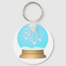 Search for snowglobe key rings Snowflakes