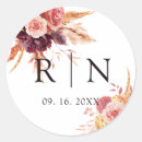 Search for burgundy monogram stickers Initial