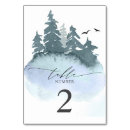 Search for mountain wedding table cards Woods