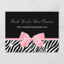 Search for zebra pink cards Pink and black