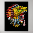 Search for aztec posters Quetzalcoatl