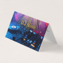 Search for deejay business cards Modern