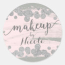 Search for silver and pink stickers Glam