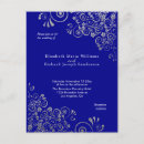 Search for blue and grey wedding invitations Chic