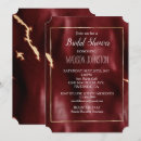 Search for deep red invitations Burgundy