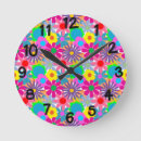 Search for 70s flower clocks 1970s