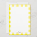 Search for gingham thank you cards Yellow