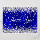 Search for birthday thank you postcards Blue