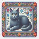 Search for russian blue cats stickers Kitten