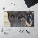Search for black german shepherd mousepads Portrait